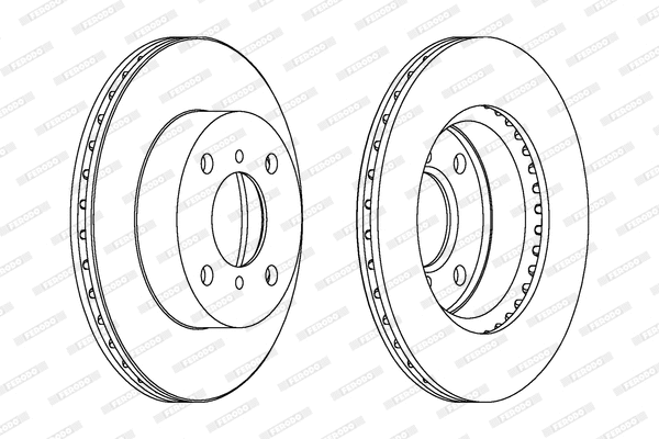 Brake Disc (DDF1117)
