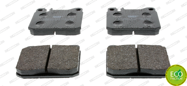 Brake Pad Set, disc brake (FDB143)