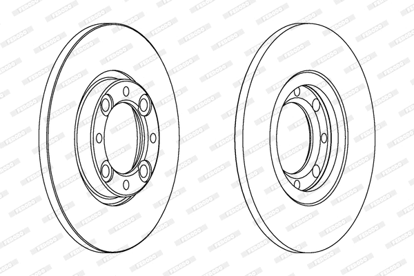 Brake Disc (DDF072)