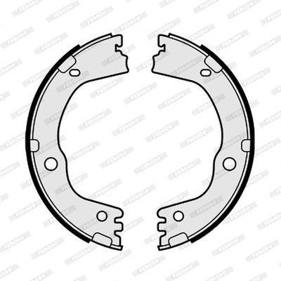 Brake Shoe Set, parking brake (FSB4198)