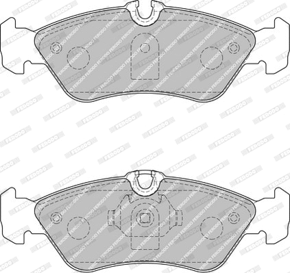 Brake Pad Set, disc brake (FVR1876)