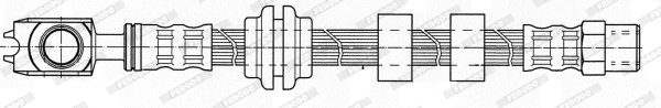 Brake Hose (FHY2526)