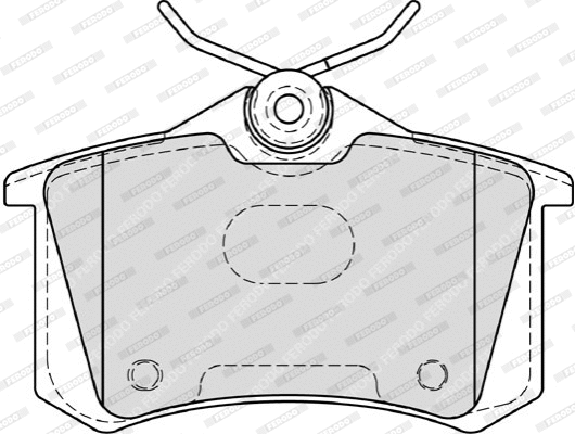 Brake Pad Set, disc brake (FDB4183)