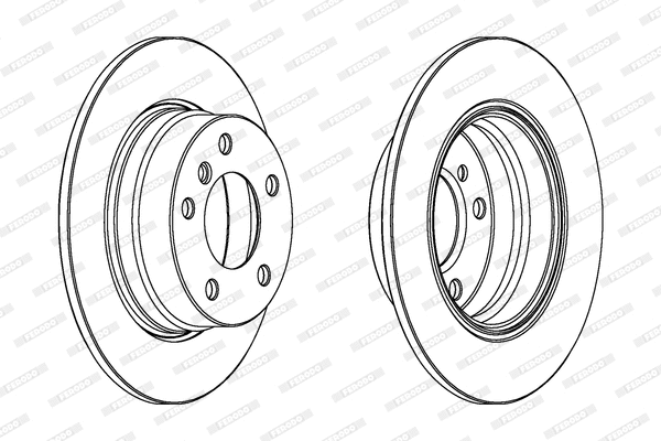 Brake Disc (DDF1303)
