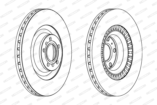 Brake Disc (DDF1572)