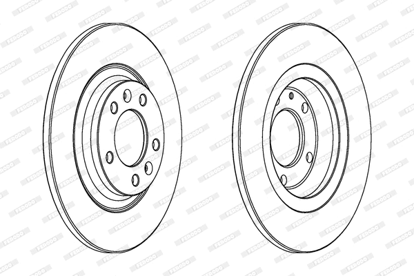 Brake Disc (DDF1275)