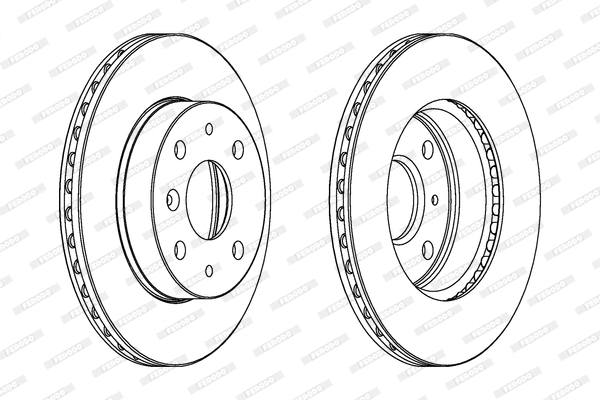 Brake Disc (DDF649)