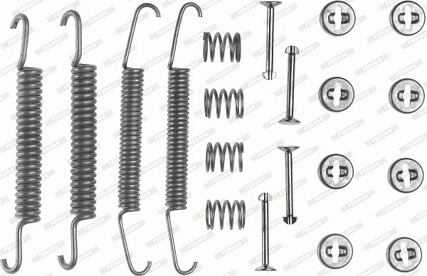 Accessory Kit, brake shoes (FBA9)
