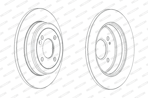 Brake Disc (DDF2090C)