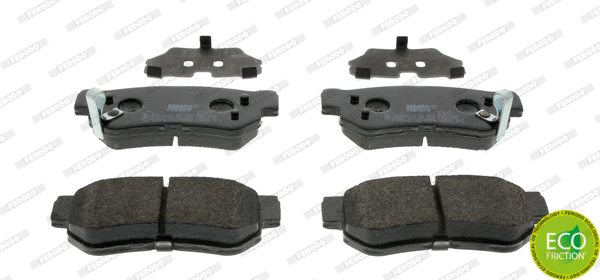 Brake Pad Set, disc brake (FDB1606)