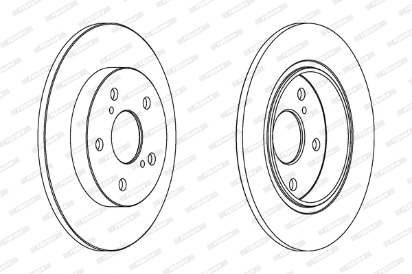 Brake Disc (DDF1645)