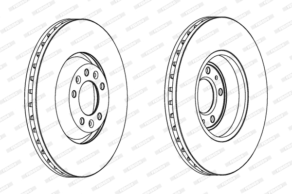 Brake Disc (DDF1274C-1)