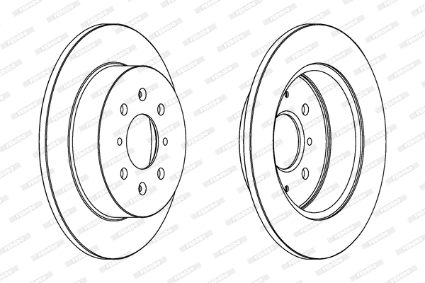 Brake Disc (DDF1466)