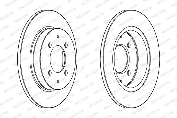 Brake Disc (DDF1622)