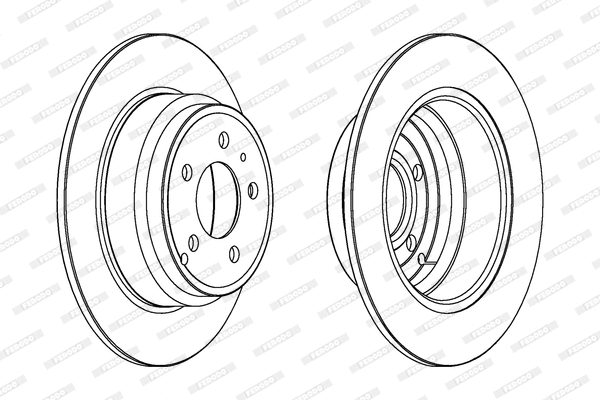 Brake Disc (DDF552)