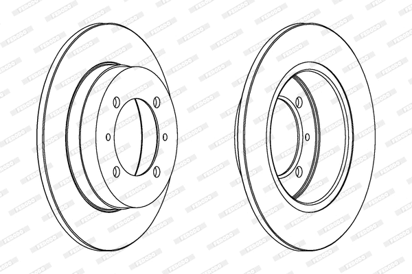 Brake Disc (DDF409)