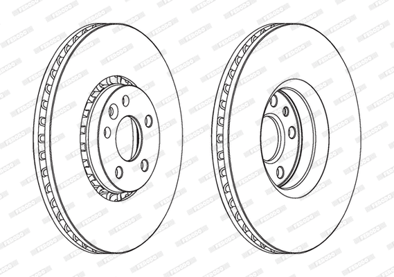 Brake Disc (DDF1801C)