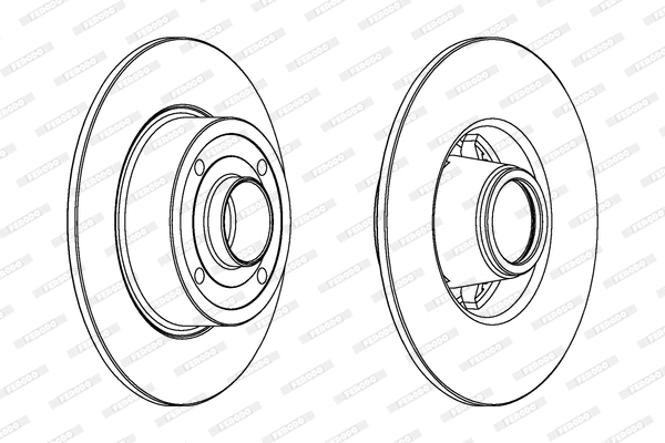 Brake Disc (DDF1369)