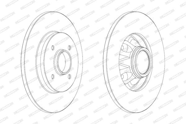 Brake Disc (DDF1791)