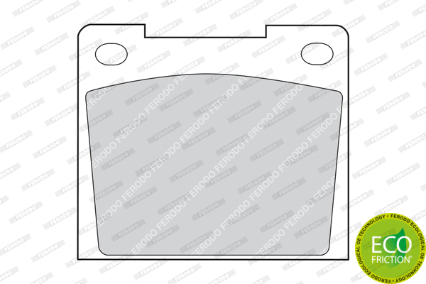 Brake Pad Set, disc brake (FDB811)