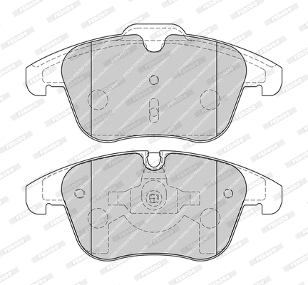 Brake Pad Set, disc brake (FDB4160-D)