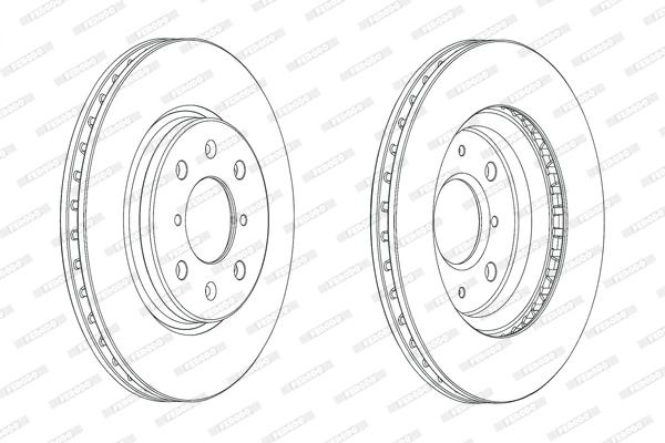 Brake Disc (DDF2070C)