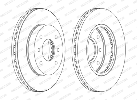 Brake Disc (DDF260P-D)