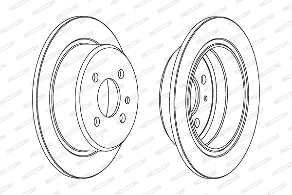 Brake Disc (DDF093)
