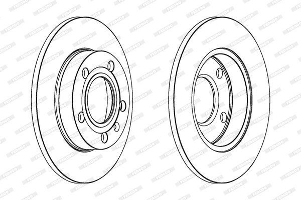 Brake Disc (DDF1232)