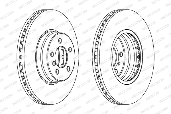 Brake Disc (DDF1436)