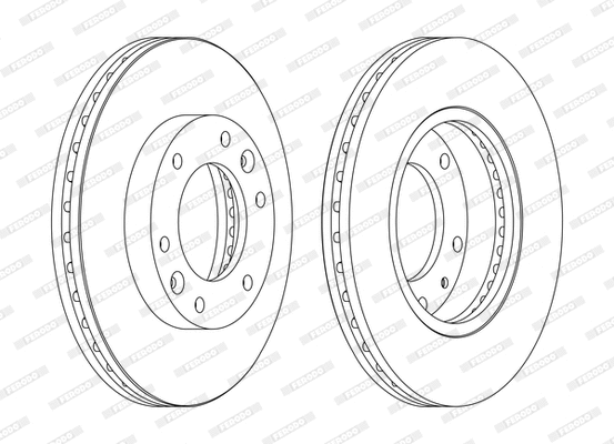 Brake Disc (DDF1612C)