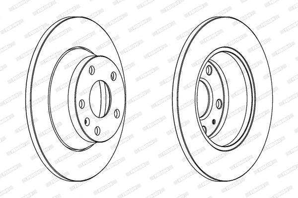 Brake Disc (DDF1848)