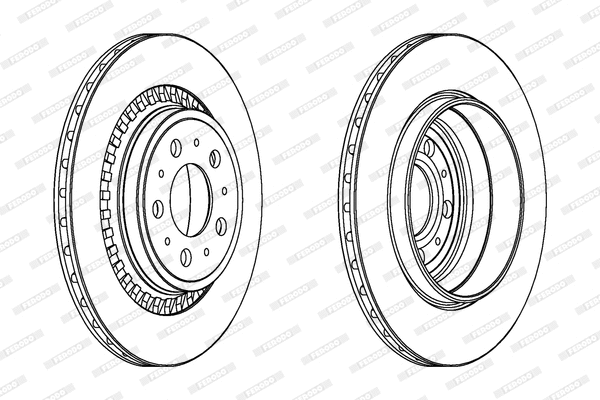 Brake Disc (DDF1551)