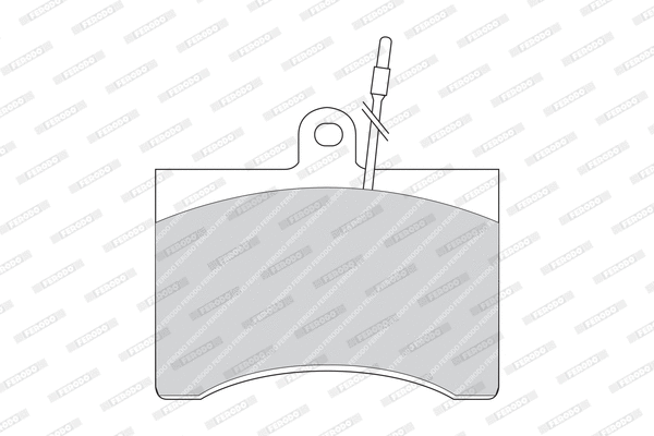 Brake Pad Set, disc brake (FDB245)