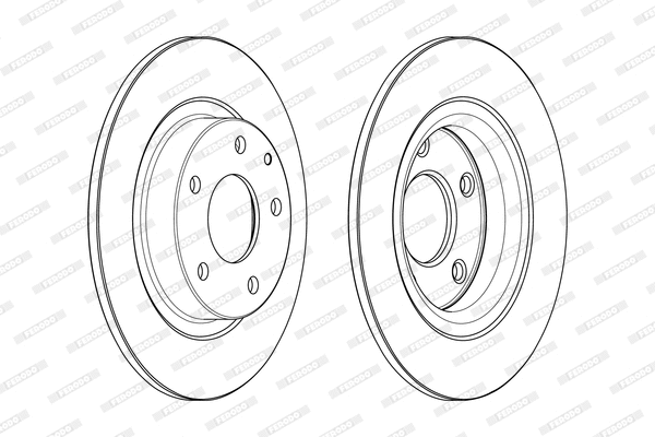 Brake Disc (DDF2477C)