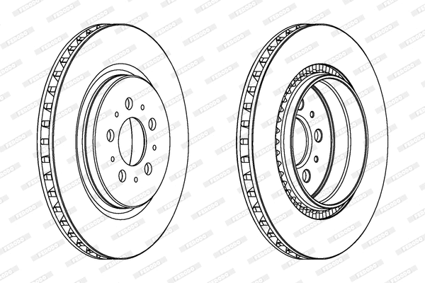 Brake Disc (DDF1683)