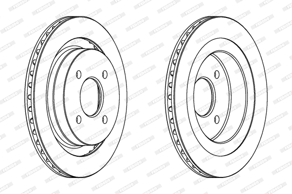 Brake Disc (DDF338)