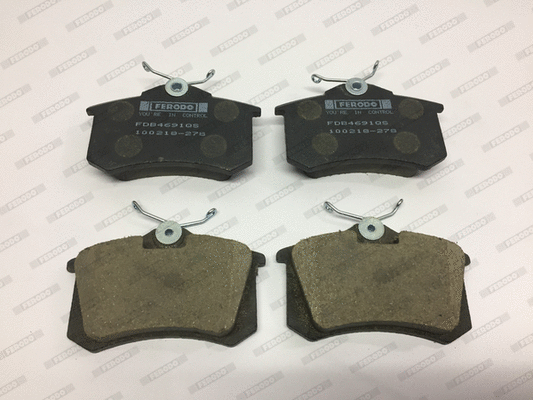 Brake Pad Set, disc brake (FDB4691QS)