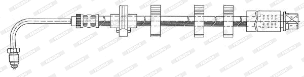 Brake Hose (FHY2580)