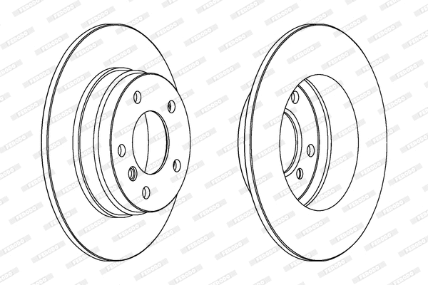 Brake Disc (DDF249)