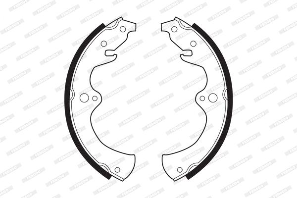 Brake Shoe Set (FSB237)