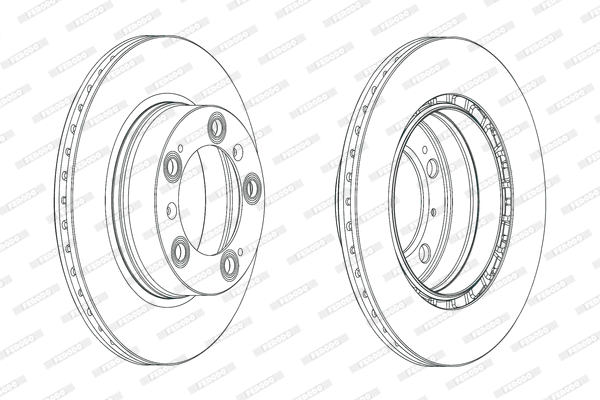 Brake Disc (DDF2023C)