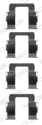Accessory Kit, disc brake pad (FBA490)