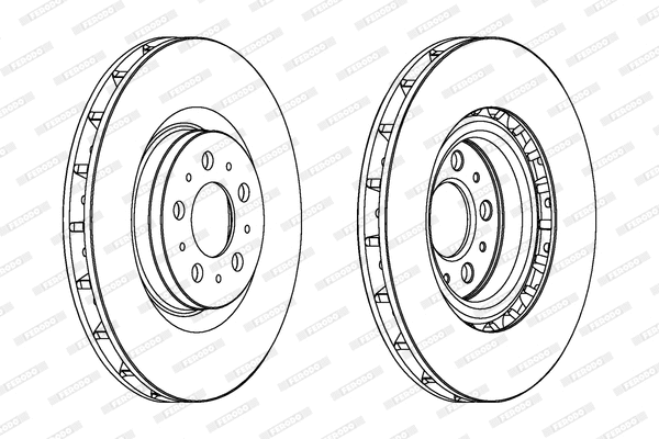 Brake Disc (DDF1682)