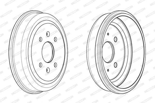 Brake Drum (FDR329787)