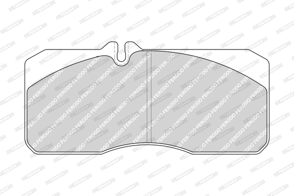 Brake Pad Set, disc brake (FCV987)