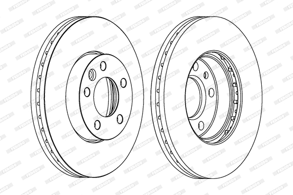 Brake Disc (DDF1253)