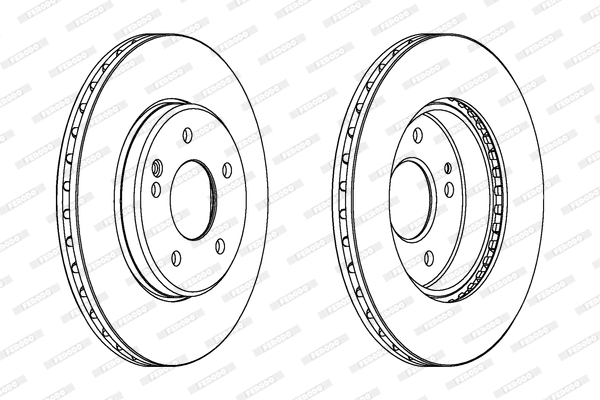 Brake Disc (DDF588)