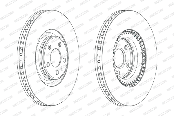 Brake Disc (DDF1987C)