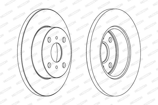 Brake Disc (DDF279)